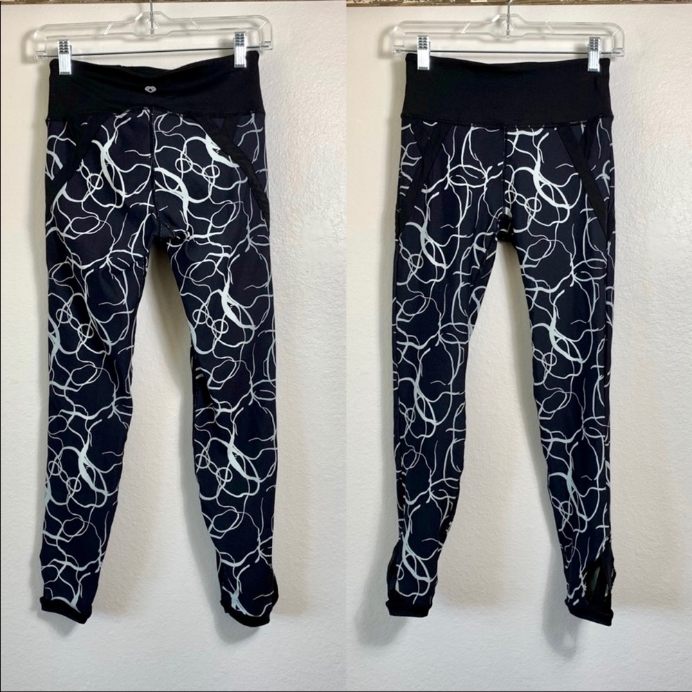 Activewear Colosseum MCMXCII Emily legging cuff detail S dance Gym ribbon
